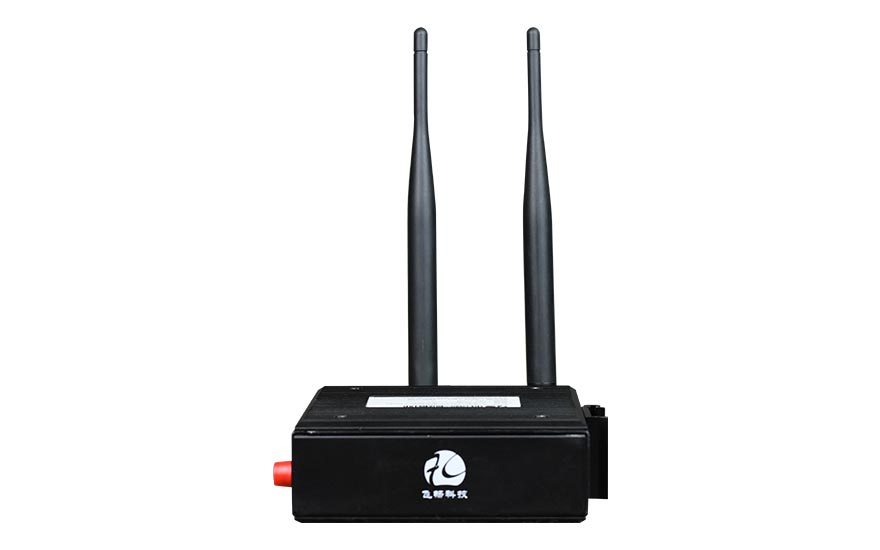 飛暢科技-光纖-wifi備份型-4百兆電口+1路百兆光口 工業軌式 光端機