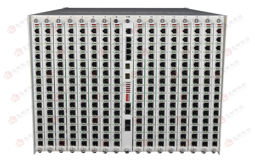 飛暢科技-960路電話光端機（8U 19英寸，SFP 1+1光備份）